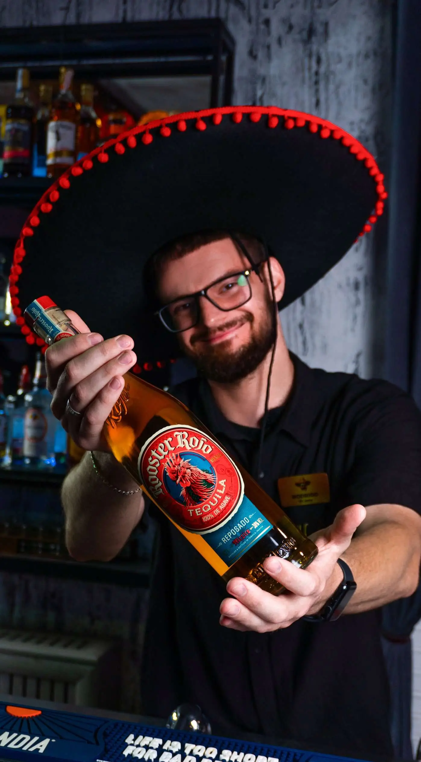 Маэстро текилы Прохор в Agave Bar Lounge